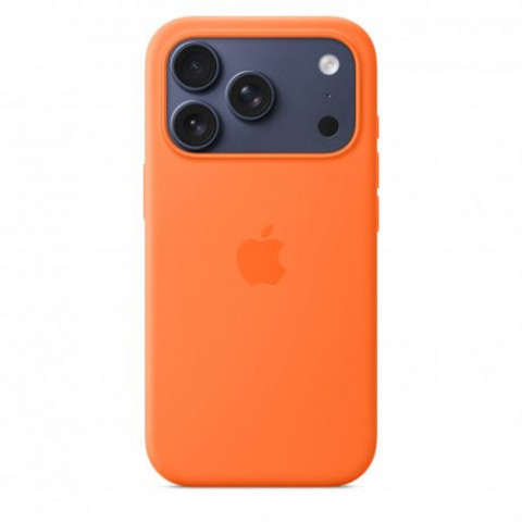 Чохол Apple iPhone 17 Pro Silicone Case with MagSafe Orange (MGFE4)