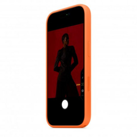 Чохол Apple iPhone 17 Pro Silicone Case with MagSafe Orange (MGFE4)