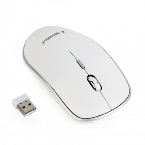 Мишка бездротова Gembird MUSW-4B-01-W White USB