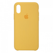 Чохол Original Silicone Case для Apple iPhone XS Max Yellow (ARM53261)
