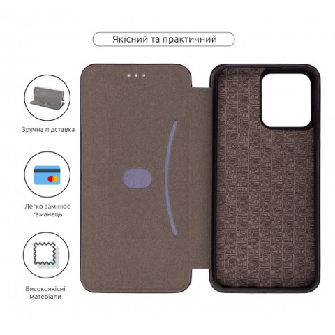 Чохол-книжка ArmorStandart G-Case для ZTE Blade A73 4G Black (ARM70729)