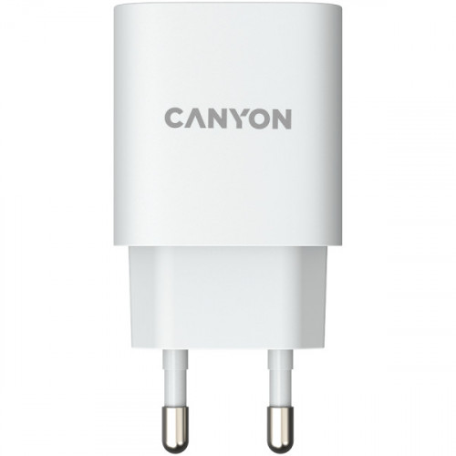 Мережевий зарядний пристрій Canyon H-20-02 White (CNE-CHA20W02)