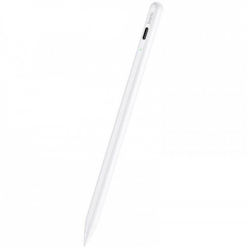 Стилус Hoco GM102 Smooth series active anti-mistake touch capacitive pen (iPad only) White (GM102W)