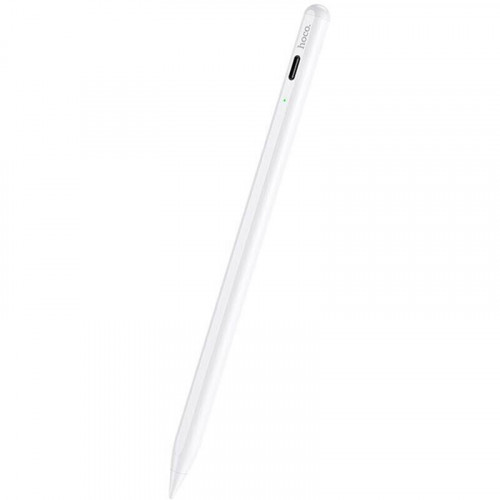 Стилус Hoco GM102 Smooth series active anti-mistake touch capacitive pen (iPad only) White (GM102W)