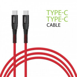 Кабель Intaleo CBRNYTT1 USB Type-C-USB Type-C 1.2м Red (1283126504112)