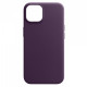 Чохол ArmorStandart FAKE Leather Case для Apple iPhone 14 Dark Cherry (ARM64392)