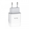 Зарядний пристрій Hoco C73A Glorious (2USB, 2.4А) White (6931474712912)