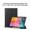 Чохол-книжка AirOn Premium Soft для Samsung Galaxy Tab A 10.1 SM-T510/SM-T515 Black (4821784622493)