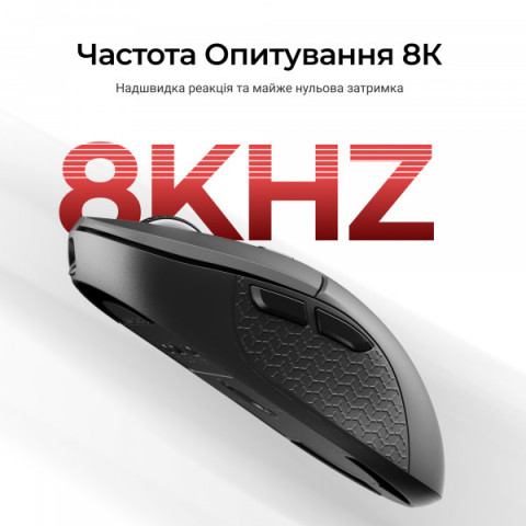 Миша Keychron M3 Wireless/Bluetooth/USB Black PAW3950 (M3-A23) Купити в Україні