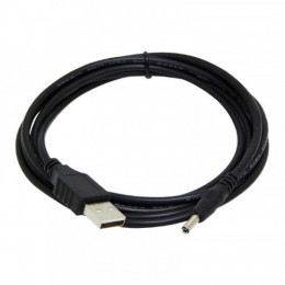 Кабель живлення Cablexpert (CC-USB-AMP35-6) USB-3.5мм, 1.8м, чорний