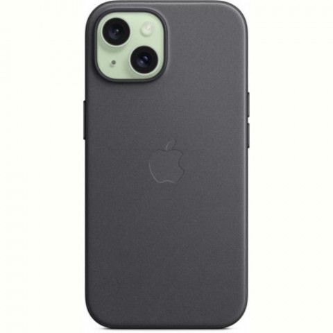 Чохол-накладка Apple FineWoven Case with MagSafe для Apple iPhone 15 Black (MT393)