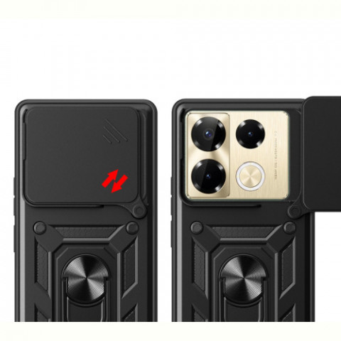 Чохол-накладка BeCover Military для Infinix Note 40 Pro (X6851) Black (712160)