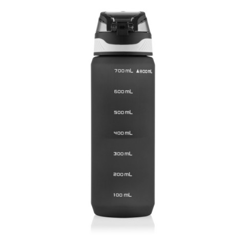 Пляшка для води Ardesto Matte 800мл, пластик, чорний