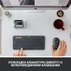 Клавіатура бездротова Logitech K380 Multi-Device Bluetooth Black (920-007582)