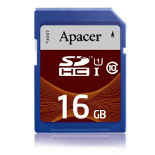 Карта пам`ятi SDHC 16GB UHS-I Class 10 Apacer (AP16GSDHC10U1-R)