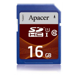 Карта пам`ятi SDHC 16GB UHS-I Class 10 Apacer (AP16GSDHC10U1-R)