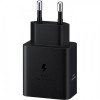 Мережевий зарядний пристрій Samsung EP-T4511XBEGEU Black, 25W + кабель USB Type-C