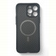 Чохол-накладка BeCover Carbonite Case MagSafe для Apple iPhone 16 Pro Black (712068)