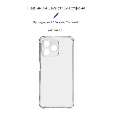 Чохол ArmorStandart Air Force для Realme C51 / C53 / Note 50 Camera cover Clear (ARM71017)