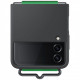 Чохол-накладка Samsung Silicone Cover with Strap для Samsung Galaxy Flip 4 SM-F721 Black (EF-GF721TBEGUA)