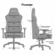 Крісло геймерське ігрове Anda Seat Phantom 4 L до 90 кг Black (AD18YSD-72-B-PV-B01) Купити в Україні
