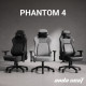 Крісло геймерське ігрове Anda Seat Phantom 4 L до 90 кг Black (AD18YSD-72-B-PV-B01) Купити в Україні