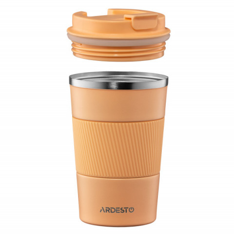 Термокухоль Ardesto Urban Peach Fuzz 380мл, нержавіюча сталь