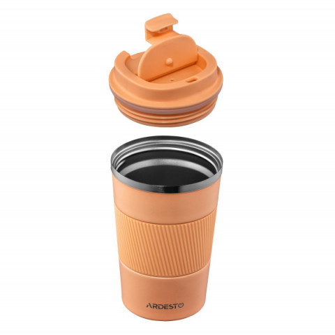 Термокухоль Ardesto Urban Peach Fuzz 380мл, нержавіюча сталь