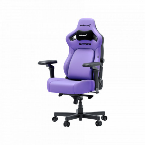 Крісло геймерське ігрове Anda Seat Kaiser 4 V2 Size XL Purple PVC (AD12YDDC-XLL-20-V-PV/C-03) Купити в Україні