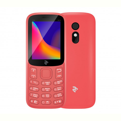 Мобiльний телефон 2E E180 2019 Dual Sim Red (680576170057)