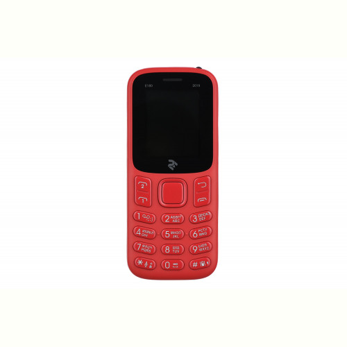 Мобiльний телефон 2E E180 2019 Dual Sim Red (680576170057)