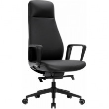 Офісне крісло GT Racer B-2115 Black (leather)