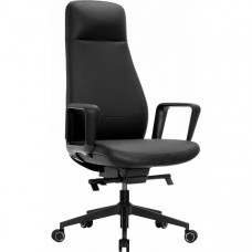 Офісне крісло GT Racer B-2115 Black (leather)