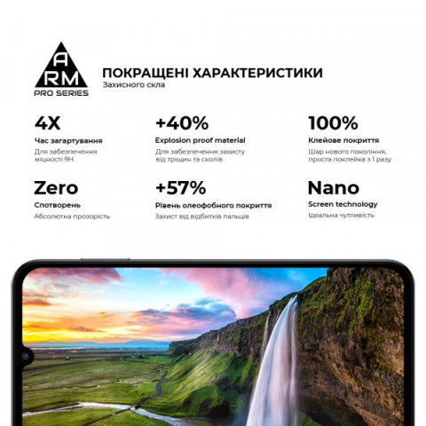 Захисне скло ArmorStandart Pro для Samsung M15 5G (M156) (ARM74368)