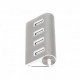 USB-хаб Maxxter 4 ports Silver (HU2A-4P-01)