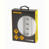 Концентратор USB 2.0 Maxxter 4хUSB2.0 Silver (HU2A-4P-01)