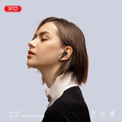 Bluetooth-гарнітура XO G17 TWS Black (XO-G17BK)