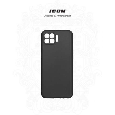 Чохол ArmorStandart ICON для OPPO Reno 4 Lite/A93 Camera cover Black (ARM58460)