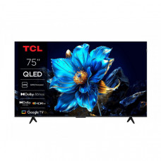 Телевізор 75" TCL QLED 4K 60Hz Smart Google TV Black