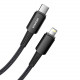 Кабель Essager Sunset USB Type-C - Ligthning (M/M), 20W, 1 м Black (EXCTL-CG01)