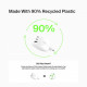 Мережевий зарядний пристрій Belkin BoostCharge Pro 3-Port GaN Wall Charger 70W White (WCH018HQWH)