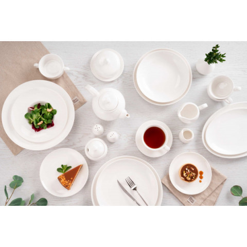 Ваза Ardesto Imola, 15х8см, порцеляна, білий
