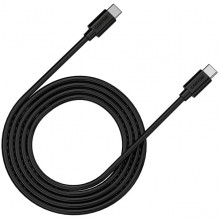 Кабель USB Type-C Canyon C-12 USB-C to USB-C Fast Charging & AV Data Transfer 100W 2m Black (CNS-USB