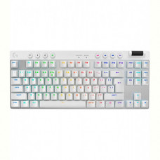 Клавiатура бездротова Logitech G PRO X TKL Lightspeed White Tactile (920-012148)