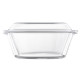 Форма для запікання з кришкою Ardesto Black Mars, 25.5х22.8х10.2см, боросилікатне скло, кругла, прозорий
