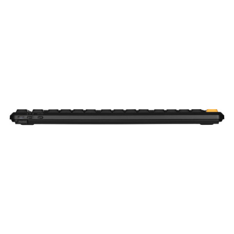 Клавіатура механічна Keychron J1 82Key, K pro Red, WL/BT/USB-A, QMK, Hot-swap, EN/UKR, RGB, чорний