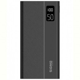 Універсальна мобільна батарея Sigma mobile X-Power SI50A3QL 50000mAh Black (4827798424018)