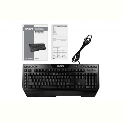 Клавіатура Sven KB-G9600 Black USB