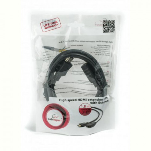 Кабель Cablexpert (CC-HDMI4X-6) подовжувач HDMI 1.8м
