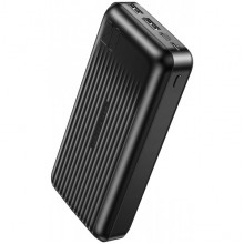 Зовнішній акумулятор (Power Bank) XO PB302 20000 mAh, Black